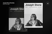 JOSEPH STONE / Portfolio & Resume, a Brochure Template by Studio Dara (Thumbnail 1 of 14)
