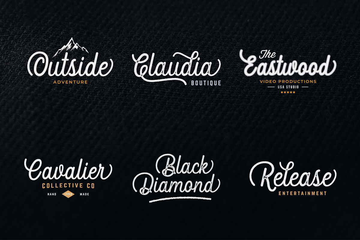 Fountaine Script preview 7