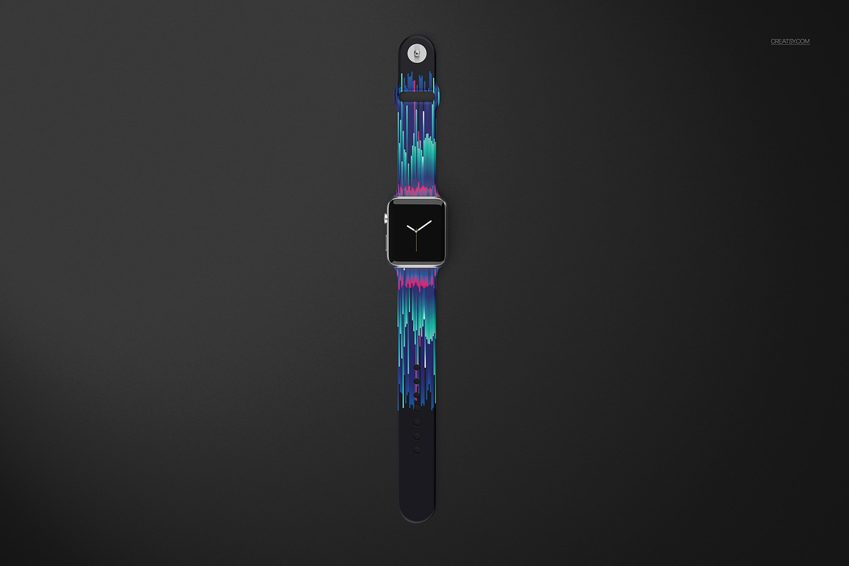 Apple Watch Band Mockup Set, a Wearable Device Mockup by creatsy2 (Photo 7 of 12)