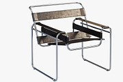 Wassily Chair by Marcel Breuer 3d, a Furniture 3D Model by 3dmitruk (Thumbnail 4 of 12)