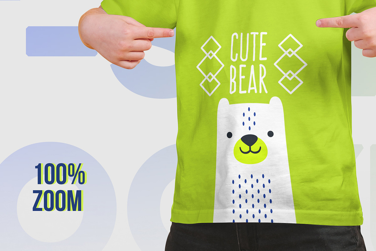 Kids Boy T-Shirt PSD Mockups Vol5, a Shirt Mockup by Hi, Mock-Up! (Photo 3 of 10)