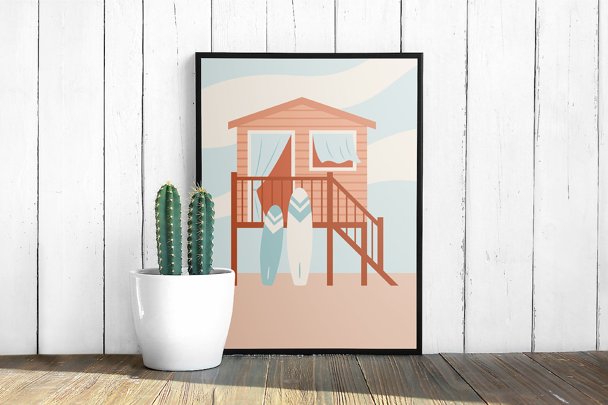 Beach Vibes | Summer сollection, a Decorative Illustration by katieromanoff_art (Photo 5 of 12)