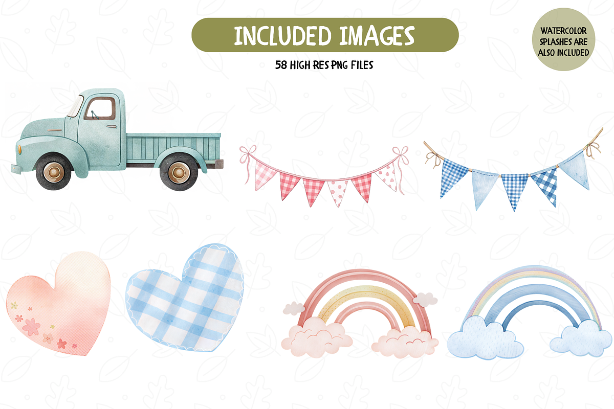 Barnyard Animals Clipart, an Object Illustration by TatiMockup (Photo 7 of 8)