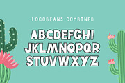 Locobeans Font Duo, a Sans Serif Font by Salt & Pepper Designs (Thumbnail 5 of 7)