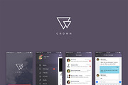 Crown iOS Template, an UI Kit Template by Pixelgrow (Thumbnail 4 of 4)