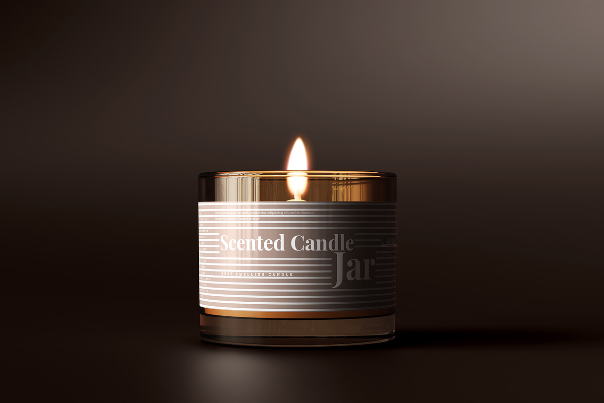 Amber Glass Candle Mockup Bundle, a Packaging Mockup by pmvch (Photo 78 of 135)