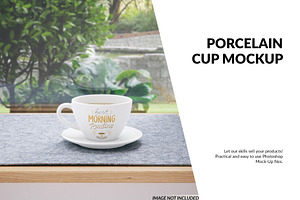 Porcelain Cup Mockup Set