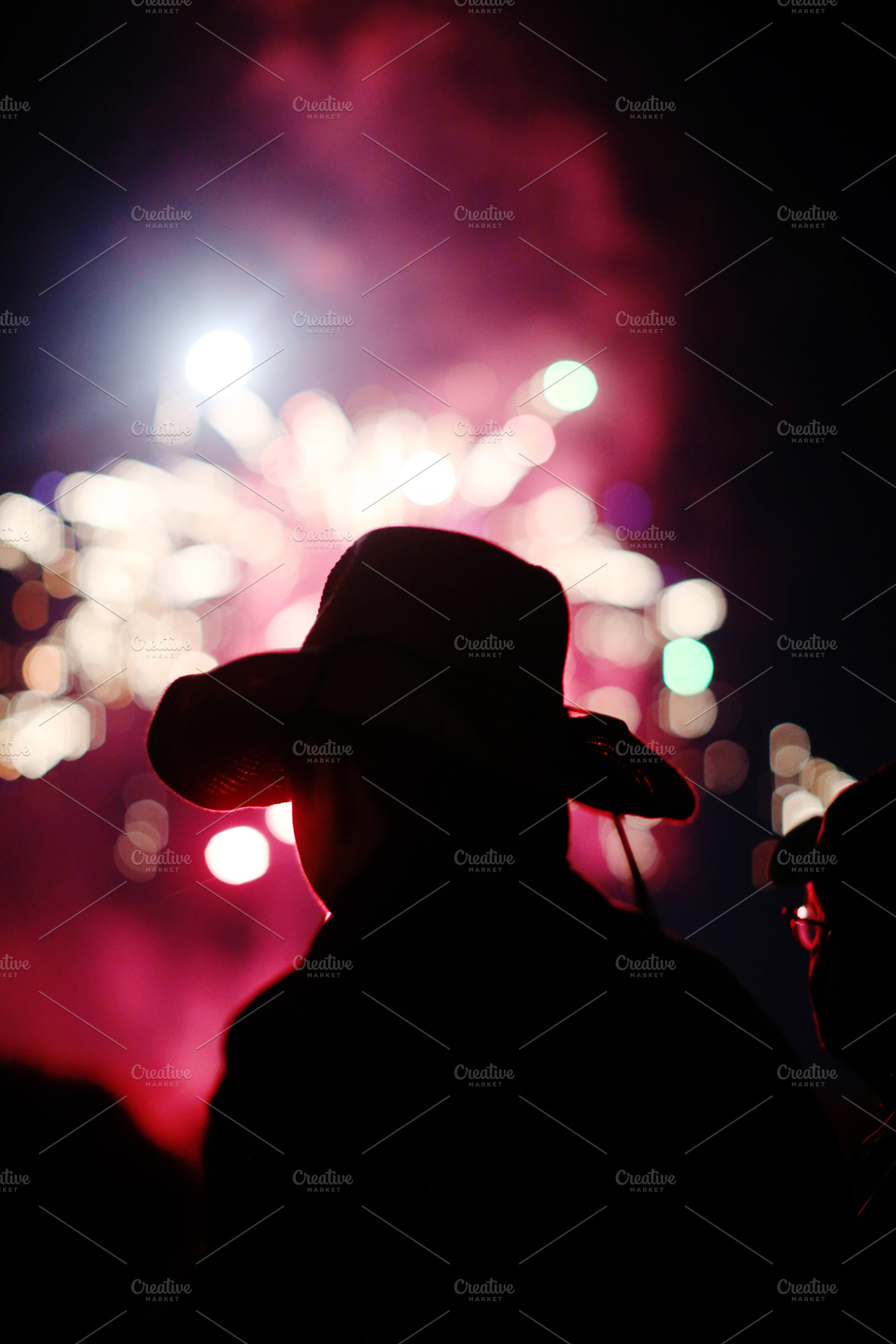 Fireworks cowboy!, a Person Photo by Flutterly Designs | Creative Market