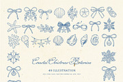 Coastal Christmas Illustration Kit, a Seasonal Illustration by KetteCreate (Thumbnail 15 of 21)