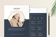 Digital Marketing Resume Template, a Resume Template by Stanin Studio (Thumbnail 2 of 10)