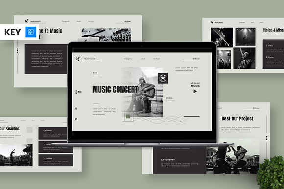 Music Concert - Music Keynote preview 7