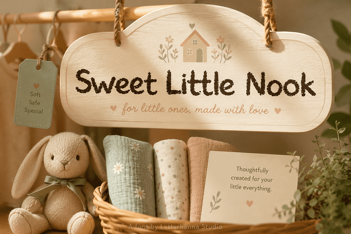 Munchee Playful Chalk Textured Font, a Handwritten Font by Letterhanna Studio (Photo 8 of 9)