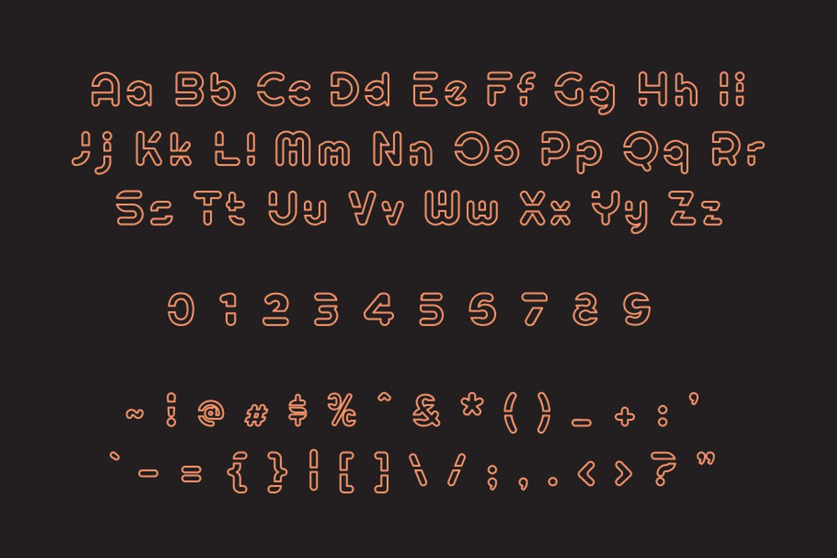 Adeeva Font preview 6