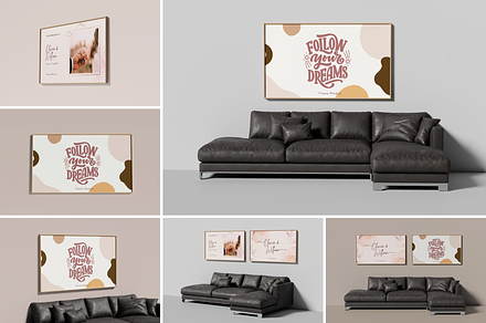 Canvas Frame Mockup