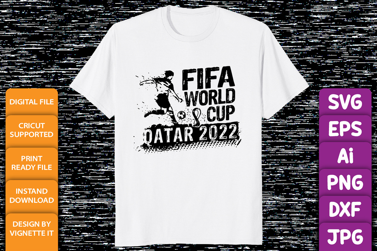 FIFA World Cup Qatar 2022 Football, a Sport Illustration by Vignette.IT (Photo 3 of 3)