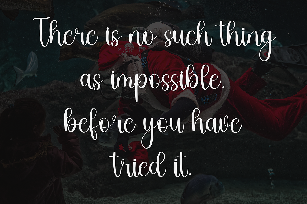 Winter Sunday, a Handwritten Font by FreshTypeINK (Photo 3 of 8)