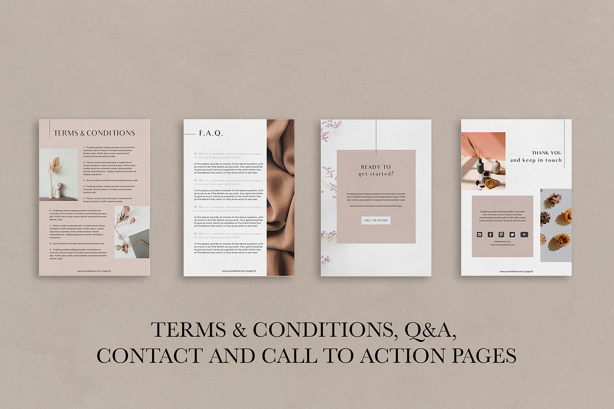Price List Canva Template | EMMA, a Brochure Template by Studio Next (Photo 6 of 8)