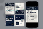 Business Conference Instagram Post, a Social Media Template by Pitchlook.Studio (Thumbnail 3 of 3)