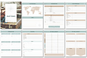 Canva Travel Planner Templates, a Templates & Theme by Nursery Art (Thumbnail 4 of 9)