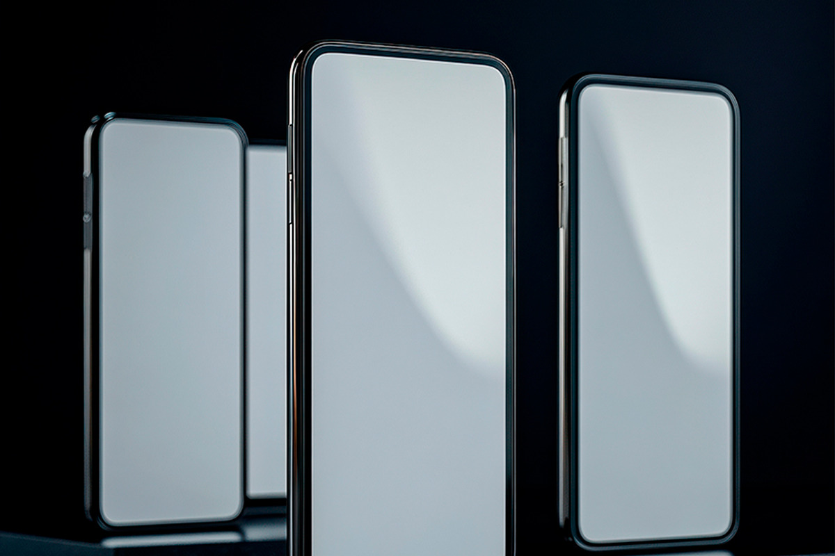 Luxury Set of Smartphones Mockup, a Product Mockup by Mego-studio (Photo 5 of 5)