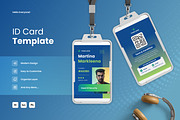 Xintyza - ID Card, a Card Template by SquidPixey (Thumbnail 1 of 3)