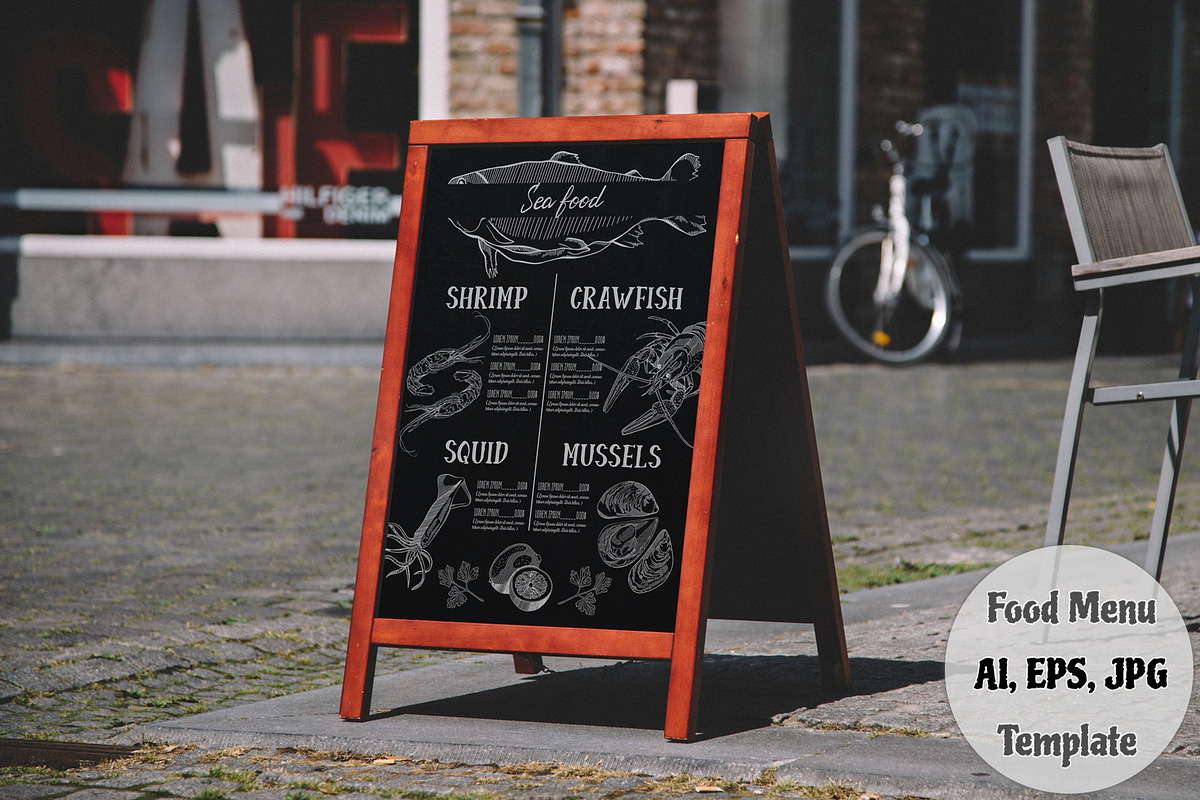Food Menu Template, a Brochure Template by RichmanStudio (Photo 6 of 12)