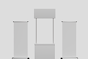 Promo Stand Booth Mockup, an Advertising Mockup by Bartama Graphic (Thumbnail 4 of 4)