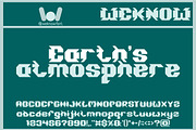 Space Station font, a Font by weknow (Thumbnail 2 of 9)