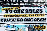 DARK LIGHT - Graffiti Style Font, a Font by twinstd (Thumbnail 2 of 10)