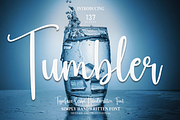 Tumbler | Script Font, a Script Font by Scratchones (Thumbnail 1 of 8)