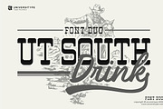 UT South Drink - A Font Duo, a Slab Serif Font by Universitype (Thumbnail 1 of 7)