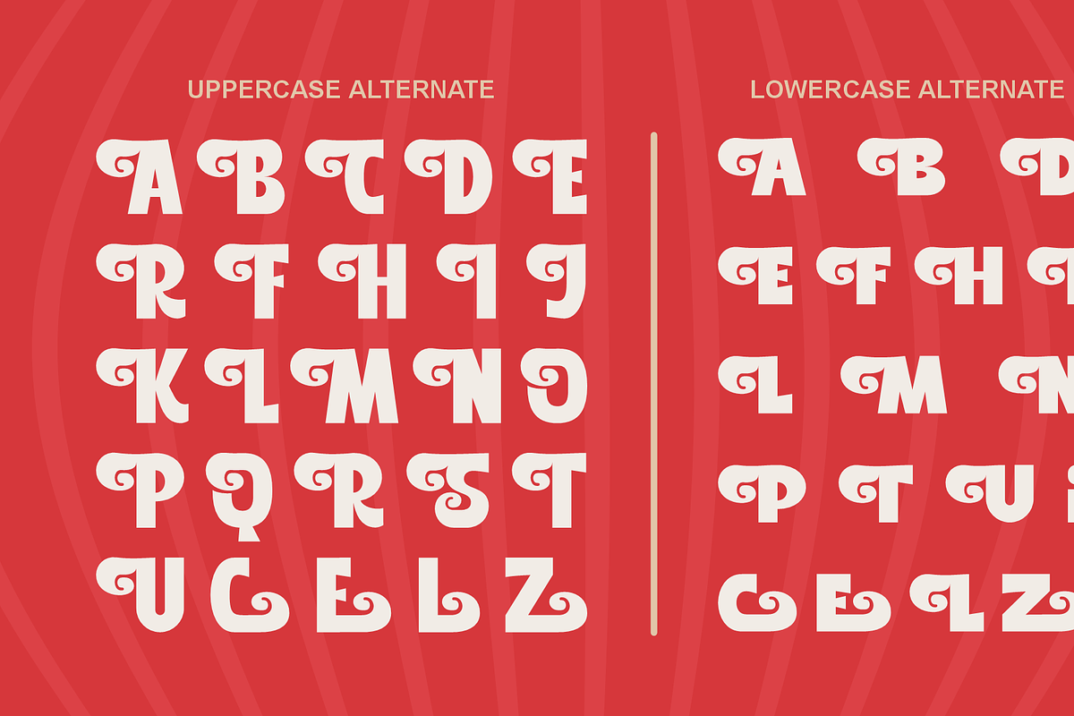 Holmie – Christmas Display Font, a Sans Serif Font by MaikoHatta (Photo 5 of 8)