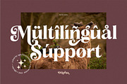 Delarosa - A Decorative Serif, a Serif Font by agnyhasyastudio (Thumbnail 9 of 17)