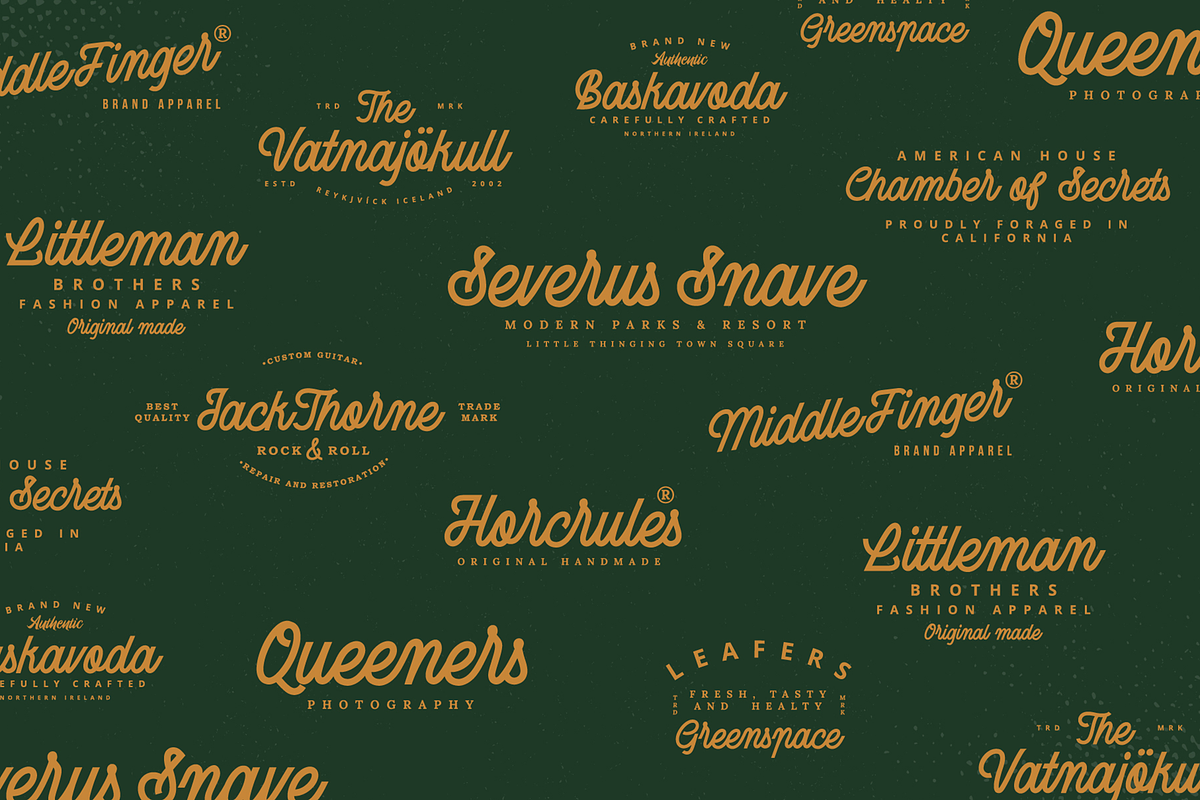 Axylum Vertusa, a Script Font by ilhamtaro (Photo 6 of 11)