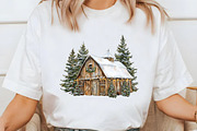 Wooden Christmas Clipart, an Illustration by Libby Wishes (Thumbnail 5 of 7)