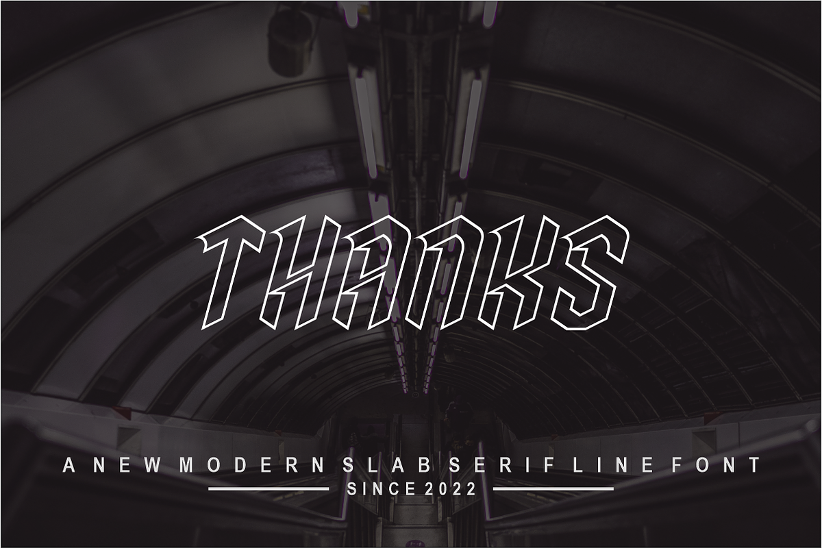 Bronsim, a Font by puji_hartono (Photo 5 of 5)