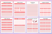 Baby Memory Book canva, a Stationery Template by Designmela01 (Thumbnail 6 of 6)