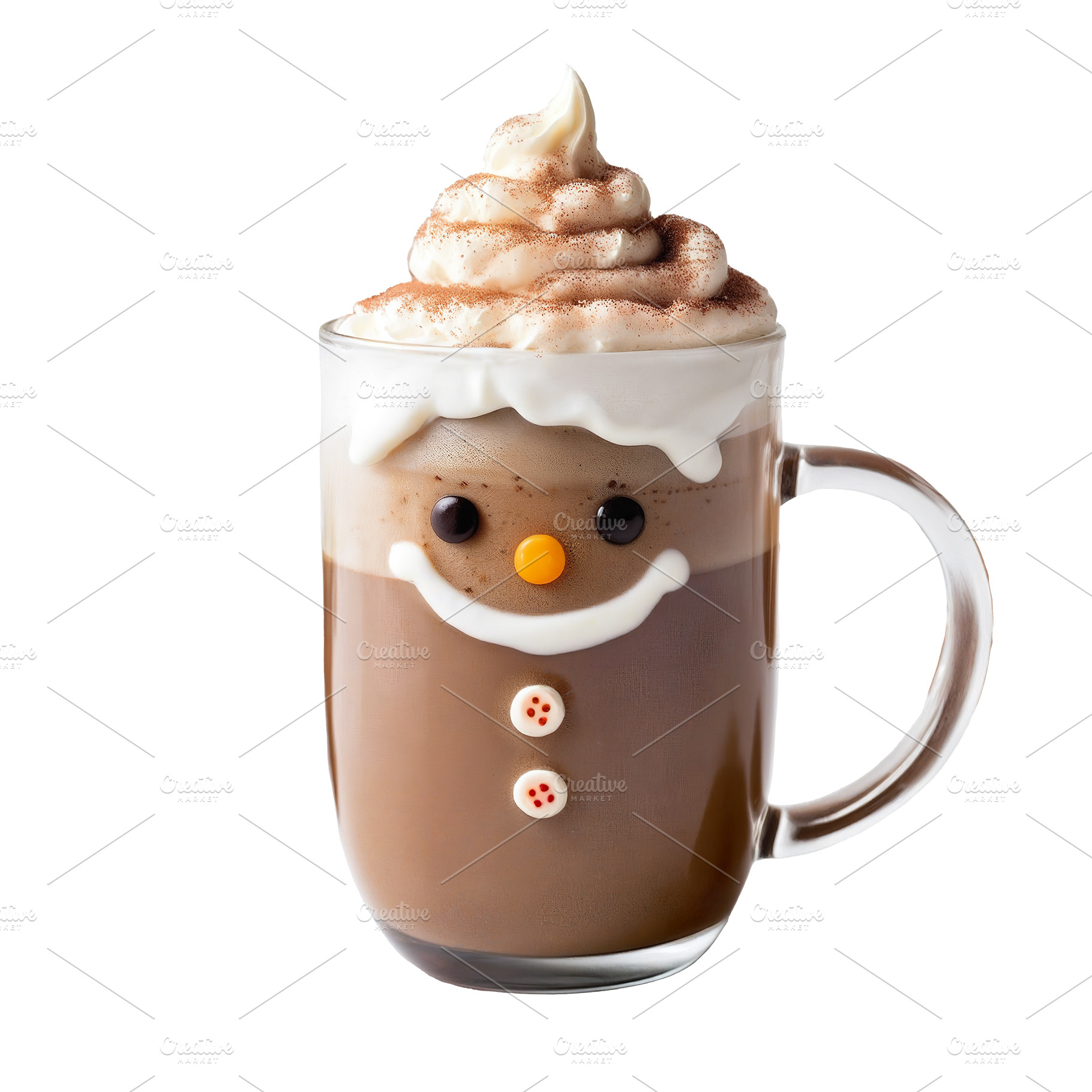 christmas mug, hot chocolate, a Food & Drink Photo by itakdalee