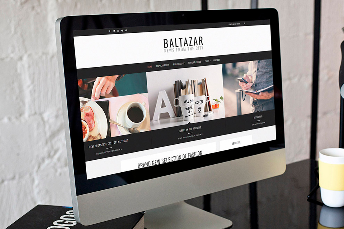 Baltazar – A Gentleman’s WP Blog, a WordPress Template by PremiumCoding (Photo 2 of 2)