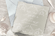 Baroque wedding invitation clip art, a Decorative Illustration by GrafikBoutique (Thumbnail 6 of 9)