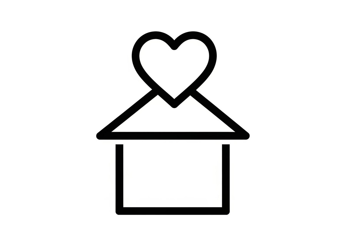 50 Home Love Heart House Icon Set Bu, an Illustration by Gaye Art (Photo 21 of 51)