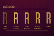 Oblivium layered font, a Font by Amber Nest Design (Thumbnail 7 of 9)