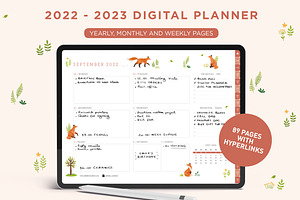 2022 - 2023 Digital IPad Planner