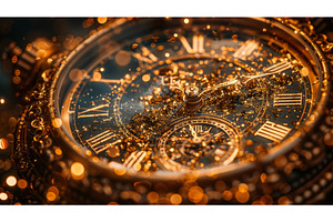 Countdown To Midnight With A Clock, a Holiday Photo by ZinetroN