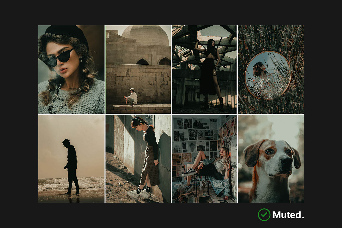 Muted - Actions and Presets, a Preset Add-On by Hydrozi Presets (Photo 7 of 7)
