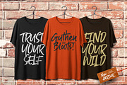 Guthen Bloots, a Script Font by azetypestudios.com (Thumbnail 11 of 21)