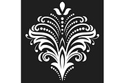 Floral Vector Abstract Pattern, a Decorative Illustration by FineArtStudio (Thumbnail 1 of 3)