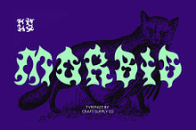 CS Morbid – Black Metal Font
