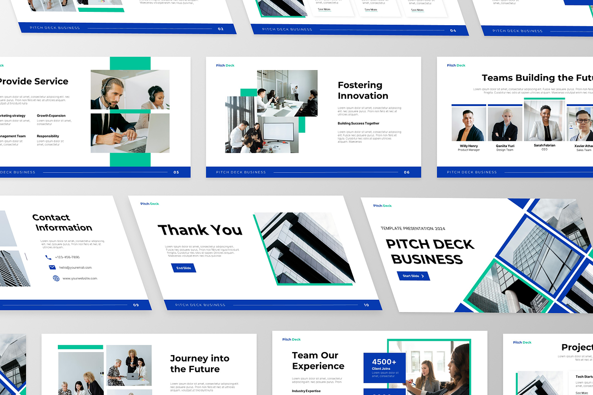 Pitch Deck Business - Pitch Deck, a Presentation Template by GraphauseProject (Photo 2 of 6)