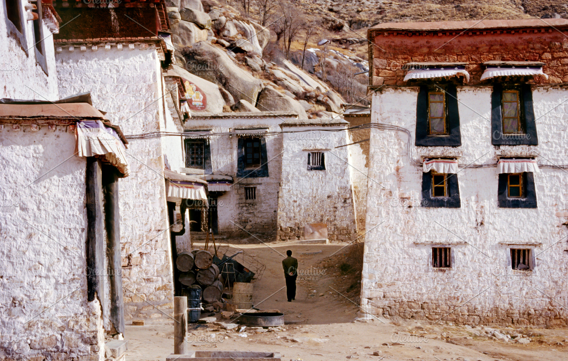 Drepung Monastery Tibet, an Architecture Photo by THP Creative